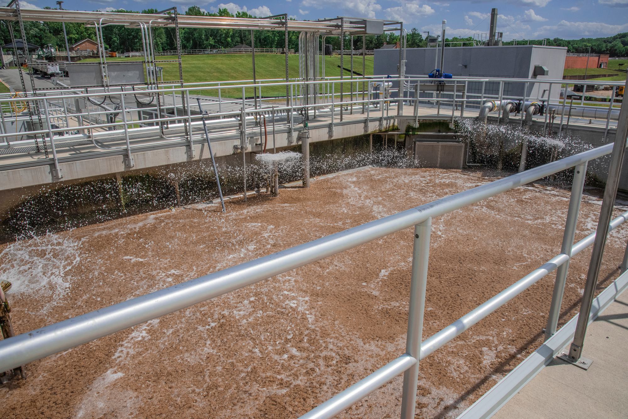 sidestream treatment system deammonification