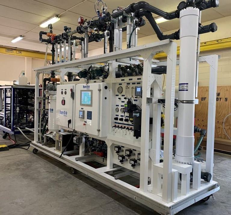 Pilot scale systems PFAS