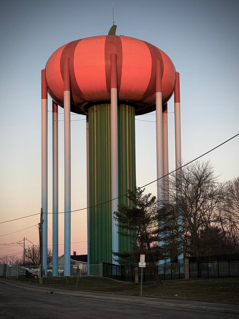 Circleville pumpkin tower