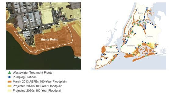 Nyc infrastructure in flood zones v2