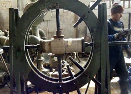 Pipe pressure testing