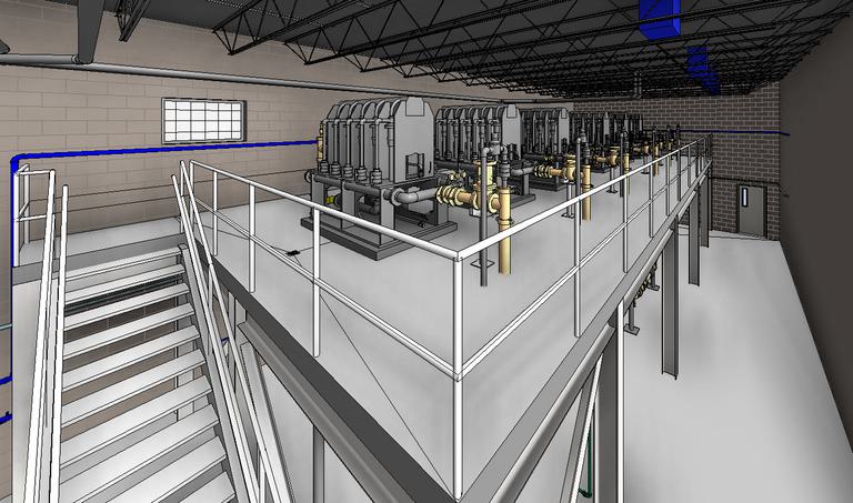 Hydrocyclone facility