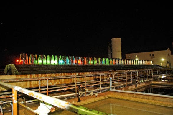 Old Aerator At Night