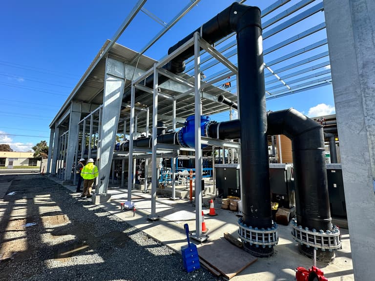 CEMF Feed and Filtrate Line Headers