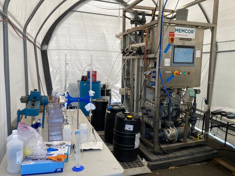 Bunker-Hill-WVA-pilot-study-membrane-unit