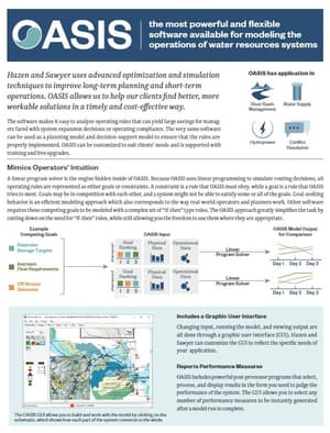 View a printable version of the OASIS overview.